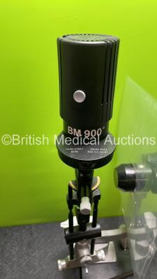 Haag Streit BM 900 Slit Lamp with 2 x 10x Eyepieces and 1 x Face Guard *SN 07947* - 4