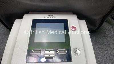 Philips BiPAP A30 CPAP Unit Software Version 2.9 with 1 x AC Power Supply in Carry Bag (Powers Up) *SN N04924492* - 2