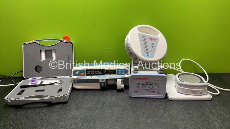 Mixed Lot Including 1 x Carefusion Baby Co Meter (Powers Up) 1 x Carefusion Alaris GH Guardrails Infusion Pump (Powers Up with Service Required) 1 x BW685 Warming Device (Powers Up) 1 x KanMed 50W Baby Warmer (Powers Up) 1 x Fisher & Paykel HC 150 Ambient