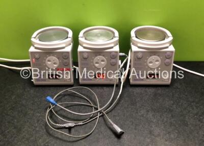 3 x Fisher & Paykel MR700 AEK Controlled Heated Respiratory Humidifier Units (All Power Up) *SN 010713014168 / 9570AEK10069 / 9670AEK03825*