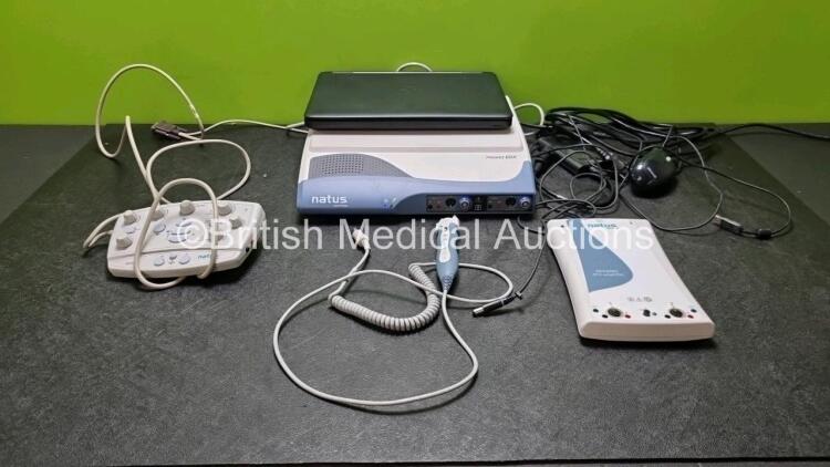 Natus Nicolet EDX Electrodiagnostic system with 1 x Nicolet AT2 Amplifier, 1 x WR50 Handpiece, 1 x Synergy EDX Control Panel and 1 x Dell Laptop *Hard Drive Removed*