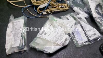 Job Lot of 5 Lead ECG Leads and Olympus Cables - 6