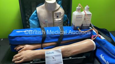 Job Lot of Training Aids Including 1 x Chester Chest and 2 x Adam Rouilly Infusion Training Arms in Bags - 2