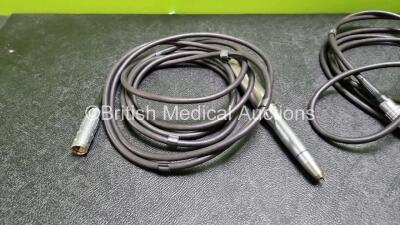 3 x Bien Air Dental Drills, 3 x Bien Air PM 1:123 Attachments and 3 x Lemo FFA.2E Cables - 2