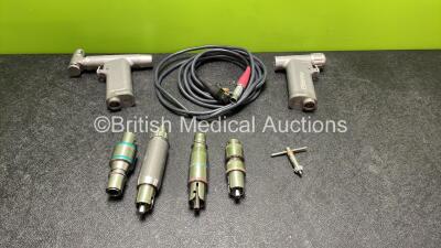 Job Lot Including 1 x Hall Power Pro PRO 6125 Electric II Oscillator Drill, 1 x ConMed Linvatec PRO 6100 Handpiece, 1 x Hall PRO 6040 Reamer, 1 x Hall PRO 6045 Reciprocating Saw, 1 x Hall PRO 2047 Zimmer / Hudson Reamer, 1 x Hall PRO 2041 Attachment, 1 x 