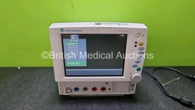 Datex-Ohmeda Cardiocap/5 Patient Monitor Including NIBP, ECG, SPO2, P1, P2, T1 and T2 Options (Powers Up) *SN FBWHH00942*