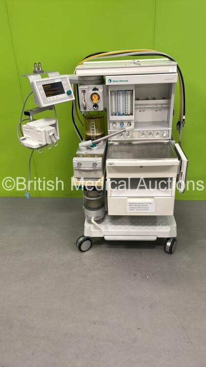 Datex-Ohmeda Aestiva/5 Anaesthesia Machine with Datex-Ohmeda Aestiva 7900 SmartVent Software Version 4.8 PSVPro, Philips IntelliVue G7 Module, Various Monitor Leads, Bellows, Absorber and Hoses (Powers Up) *S/N AMRH01513*