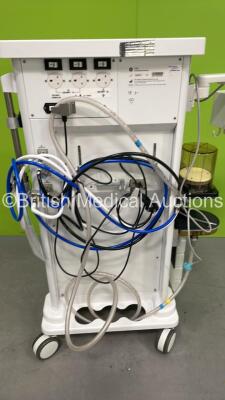 Datex-Ohmeda 9100c Anaesthesia Machine Version 1.2 with Philips Module Rack with IntelliVue G7 Module, Various Monitor Leads, Bellows, Absorber and Hoses (Powers Up) *S/N ME13040281* - 6