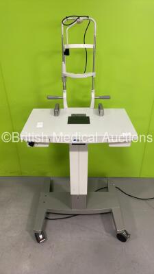 Haag-Streit Ophthalmic Table with Chin Rest (Powers Up) *10994*