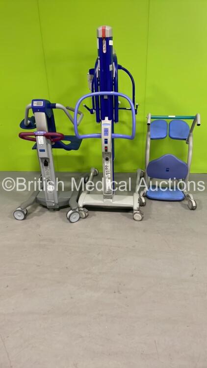 3 x Arjohuntleigh Hoists Including 1 x MaxiMove and 1 x Alenti *KMC-11518*