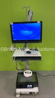 Medica Pico Smart Urodynamic Work Station with Dell Monitor, Medica SAU-URO Acquisition Unit, HP ENVY 120 Printer and Accessories (All Power Up) *0044*