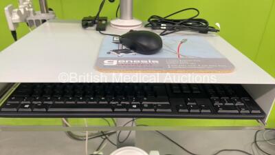 Medica Pico Smart Urodynamic Work Station with Dell Monitor, Medica SAU-URO Acquisition Unit, HP ENVY 120 Printer and Accessories (All Power Up) *0044* - 3