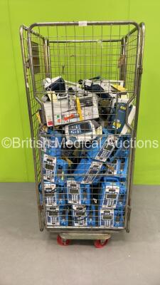 Large Quantity of Infusion Pumps Including Alaris, Cardinal Health and Baxter (Cage Not Included)