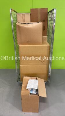 Large Quantity of Williams Patient Procedure Packs and Nemoto Dual Syringe Packs with Spikes (Cage Not Included)