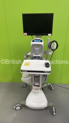 Laborie Urodynamic Analyzer System Model Aquarius CTS with Accessories (Powers Up - Hard Drive Removed) * SN NBCT-4-14111018*