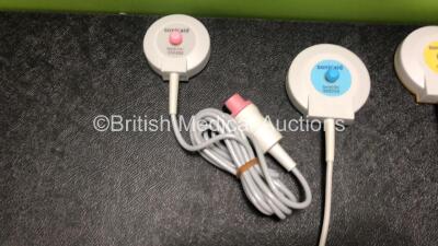 4 x Sonicaid Fetal Transducers (In Excellent Condition) *SN 502759 / 405822 / 154873 / 151820* - 3