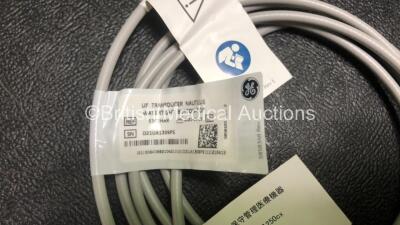 2 x GE Nautilus US Fetal Ultrasound Transducers *Mfd 2021* (In Excellent Condition) **SN D21UA1309PS / D21UA1197PS** - 5