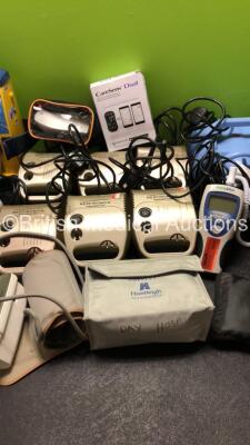 Large Mixed Lot Including 6 x Respironics Inspiration Elite Nebuliser, 1 x Herida Mattress Pump, 2 x Marsden Scale Displays, 1 x LSU Laerdal Suction Pump with Cup, 2 x Microdot Blood Glucose Monitoring Systems and 1x Medix Turboneb 2 Nebulizers *S/N 00881 - 3