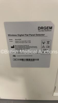 DRGEM Topaz-32D Mobile X-Ray *Mfd -05/ 2020* with DRGEM Wireless Digital Flat Panel Detector Model Mano4336W, 2 x Batteries and 2 x Chargers(Powers Up with Key - Key Included) *DRK2050109A* - 7