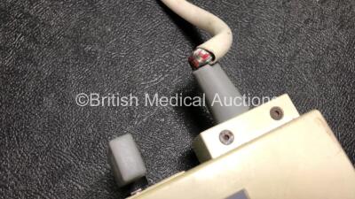 Job Lot Including 1 x Hewlett Packard 21205C Ultrasound Transducer / Probe and 1 x Esaote Biomedica LA14 Ultrasound Transducer / Probe (Damage to Cable and Head - See Photos) *Both Untested* - 5