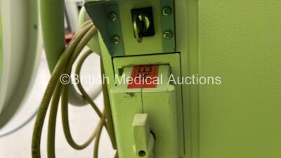 Siemens Siremobil Compact L C-Arm *Mfd - 2008* with Dual Flatscreen Image Intensifier, Footswitch and Key (Powers Up and Exposure Taken) *4675* **IR878** - 7