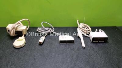 Job Lot of Ultrasound Transducer / Probes Including 1 x Hitachi EUP-C324, 1 x Toshiba PSF-25FT and 1 x ATL Curved Array C9-5 ICT