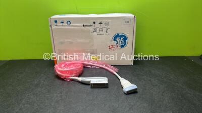 GE 9L-RS Ultrasound Transducer / Probe *Mfd - 04/2020* in Case (Unused in Box, Quality Assurance Seal Cut for Photo Purposes - See Photo for Uncut Seal)