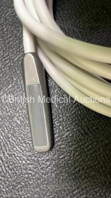 Job Lot Including 1 x MediWatch 3.5/5.0MHz Transducer / Probe, 1 x Hitachi Aloka L43K Transducer / Probe, 1 x Philips T6H Transducer / Probe and 1 x Unknown Manufacturer 3D5-8EK Transducer / Probe (Missing Head Casing - See Photo) - 3