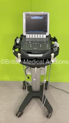 SonoSite M-Turbo Ultrasound Scanner Ref P17000-11 *S/N WK2YXO* **Mfd 12/2014** Boot Version 51.80.0110.011 ARM Version 51.80.111.016 with 1 x Transducer / Probe (C60x/5-2MHz Ref P07680-70 *Mfd 02/2015*) on SonoSite H Universal Stand (Powers Up)