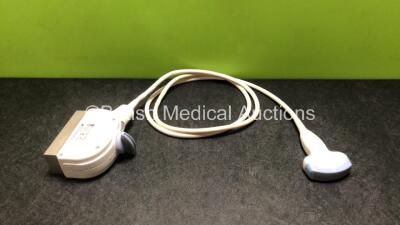 GE 4C Ref 2401359 Ultrasound Transducer / Probe *Mfd 07 / 2007* (Untested, Slight Scratch to Head - See Photos)