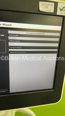 Philips Epiq 7C Flat Screen Ultrasound Scanner Ref 989605386721 SVC HW A.0 *S/N US714B0231* *Mfd 2014** Software Version 1.7.1 with 2 x Transducers / Probes (X5-1 and D2cwc) (Powers Up) ***IR906*** - 9