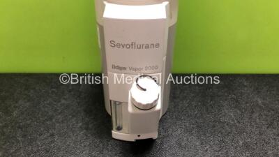 Drager SEVOrane Sevoflurane Vapor 2000 Vaporizer *SN ARWA0075* - 2