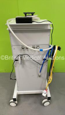 Datex-Ohmeda Aestiva/5 Induction Anaesthesia Machine with Datex-Ohmeda Monitor with Power Supply (Powers Up) Module Rack with 3 x Modules Including 1 x M-ESTP - 4