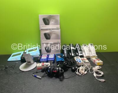 Job Lot of Audiometry Accessories Including Hearing Checks, Tone Testers and Hearing Screeners *SN 550019, 10024, 299518, 0120, L2012-014, 550018, 064 *H*