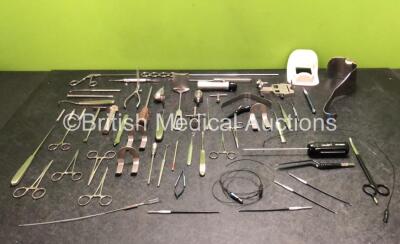 Job Lot of Various Surgical Instruments Including Diathermy Instruments