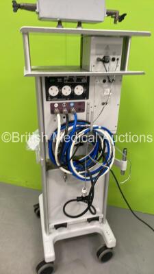 InterMed Penlon Prima SP Anaesthesia Machine with Oxygen Monitor, Hoses, and O2/N02 Mixer - 3