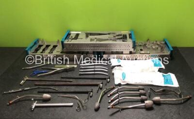 Job Lot of Various Surgical Instruments and 3 x Trays