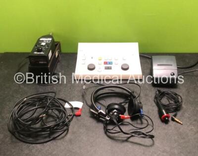 Job Lot Including 1 x Interacoustics AD226 Audiometer (Powers Up) with Accessories and Power Supply and 1 x Kamplex Sound Level Meter