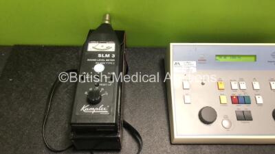 Job Lot Including 1 x Interacoustics AD226 Audiometer (Powers Up) with Accessories and Power Supply and 1 x Kamplex Sound Level Meter - 4