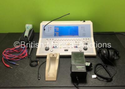 Job Lot Including 1 x Interacoustics AC40 Clinical Audiometer (Powers Up) with Accessories and 1 x Kamplex KS5 Audiometer