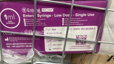 Cage of Consumables Including Dressings, Masks and Syringes (Cage Not Included - Out of Date) - 3