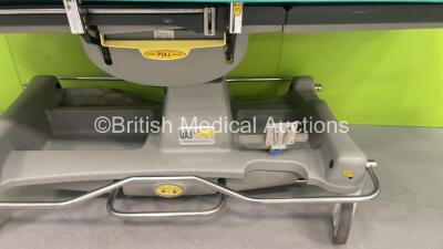 Anetic Aid QA3 Hydraulic Patient Trolley with Mattress (Hydraulics Tested Working) - 2