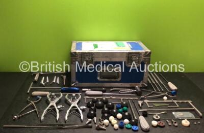 Mixed Lot Including Various Surgical Instruments and 1 x Flight Case