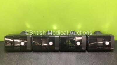 4 x ResMed Airsense 10 Autoset CPAP Units (3 x Power Up with Stock Power Supply, 2 x Missing Humidifier Chambers, 3 x Missing Side Doors - See Photos) *SN 23202671880 / 23221379693 / 23202616770 / 23181961936*