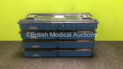 4 x Karl Storz Instrument Trays