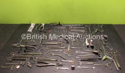 Job Lot of Various Surgical Instruments