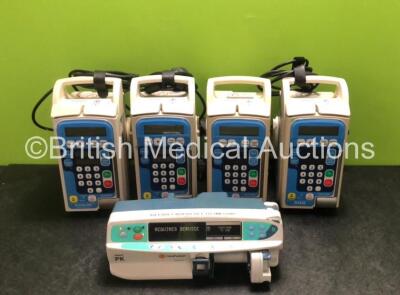 Job Lot Including 1 x CareFusion Alaris PK Syringe Pump (Powers Up, Requires Service) and 4 x Graseby 500 Infusion Pumps *SN 135183096 / 300062925 / 300060203 / 300062923 / 300060204*