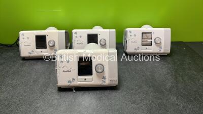 4 x ResMed Airsense Autoset For Her CPAP Units with 2 x AC Power Supply (All Power Up)