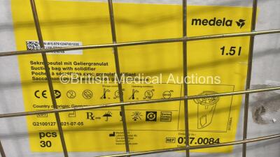 Cage of Consumables Including Dressings, Masks and Syringes (Cage Not Included - Out of Date) - 2