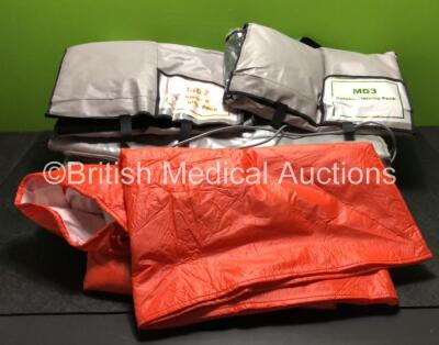 Job Lot Including 1 x Poncho, 5 x Unknown Mattresses, 1 x Rerobe Training Pack and 1 x Disrobe Training Pack *Incomplete* (in cage)